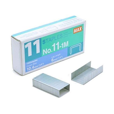 Max No.11-1M Stapler, for Bimo 11, No. 11, Pack of 5 in Kuwait