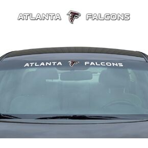 NFL - Kansas City Chiefs Sun Stripe Windshield Decal 3.25 in. x 34 in. in Kuwait