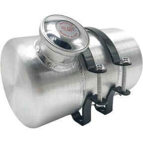 JSD AUTO PARTS 2 5/8 Gallon 6 x 24" 1/4NPT Outlet End Fill Spun Aluminum Gas Fuel Tank- for mini bike,go kart in Kuwait