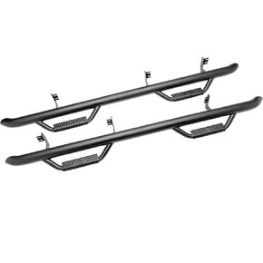 RealTruck Nerf Steps for Toyota 4Runner | Wheel-to-Wheel, Heavy Duty Steel, Textured Black | T0365R | Fits 2003 - 2009 Toyota 4 Runner 4 Door in Kuwait