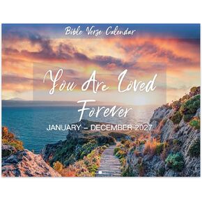2024 Wall Calendar - Wall Calendar 2024, 12 Monthly Wall Calendar, Jan. 2024 - Dec. 2024, 11" x 8.5", 2024 Calendar with Unruled Blocks and Thick Glossy Paper - Bible Verse in Kuwait