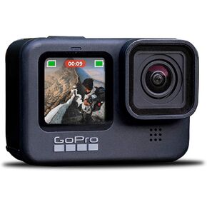 GoPro HERO9 Black - Waterproof Action Camera with Front LCD and Touch Rear Screens, 5K Ultra HD Video, 20MP Photos, 1080p Live Streaming, Webcam, Stabilization in Kuwait