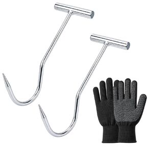 16" Hay Hook with Leather Guard Replaces 47010800, S47010800 for Effortless Moving of Hay Bales in Kuwait
