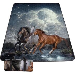 Outdoor Picnic Blanket Portable Ultrasonic Waterproof Picnic Mat Symmetrical Butterfly Printed Camping Beach Mat for Sand and Wet Grass Hiking (Symmetrical Butterfly1 S) in Kuwait