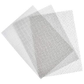TIMESETL 3 Pcs Stainless Steel Woven Wire 8 Mesh - 12" x 8"(30x21cm) Garden Fence BBQ Wire Mesh Window Screen Mesh in Kuwait