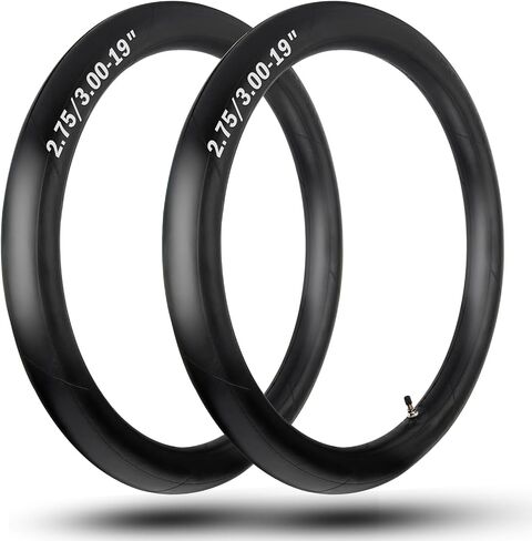 2.75/3.00-19" Dirt Bike Inner Tube 70/100-19 Heavy Duty Tube for Most 3.0-19 Motocross Tire Tubes, Surron Light Bee X, Talaria and Segway X160/X260 with TR4 Straight Valve Stem in Kuwait