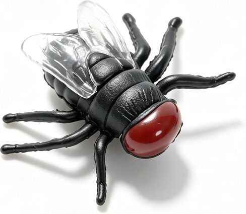 20pcs Fake Green Fly Flies Bug Plastic Mock Insects Reptile Joke Toys Prank Scary Trick Tricky Brains for Halloween Party in Kuwait