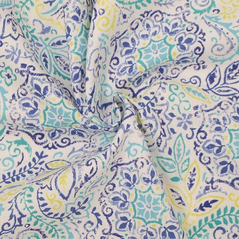 Stitch & Sparkle 100% Cotton Duck 45" Width Diamond Spa Color Sewing Fabric by The Yard, (D003G0908) in Kuwait