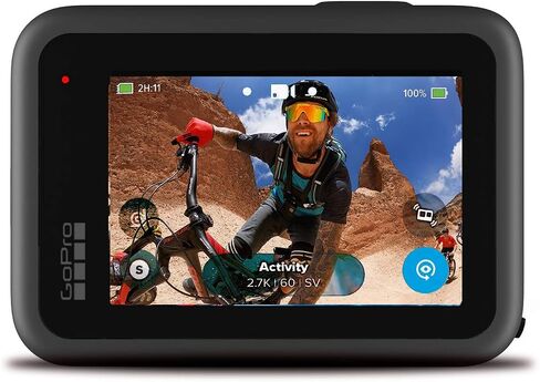 GoPro HERO9 Black - Waterproof Action Camera with Front LCD and Touch Rear Screens, 5K Ultra HD Video, 20MP Photos, 1080p Live Streaming, Webcam, Stabilization in Kuwait
