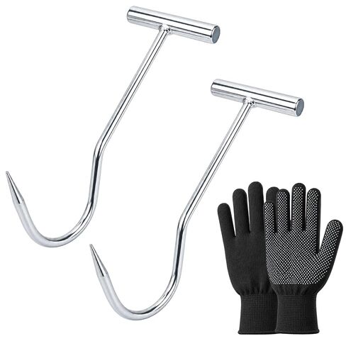16" Hay Hook with Leather Guard Replaces 47010800, S47010800 for Effortless Moving of Hay Bales in Kuwait
