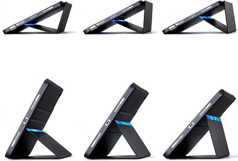 حافظة TORRAS لجهاز iPad الجيل العاشر (2022) مقاس 10.9 بوصة - شديدة التحمل من الدرجة العسكرية، غطاء واقٍ مقاوم للصدمات مع حامل أقلام، 6 زوايا، حامل مغناطيسي، نوم/استيقاظ تلقائي - أسود in Kuwait