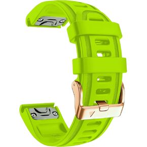 20mm Watch Band for Garmin fenix 5s fenix 6s fenix 7s pro quickfit 20 bands Replacement for garmin epix 2 42mm sapphire short strap Rose Gold women men in Kuwait