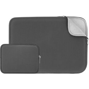 RAINYEAR 13 Inch Laptop Sleeve Case Cover Bag with Accessories Pouch, Compatible with 2021 2022 13.6" M2 A2681, 13.3" MacBook Air Pro M1 A2337 A2338 A2159 A2179 A2251 A2289 (Gray, Upgraded Version) in Kuwait
