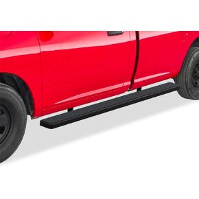 APS Running Boards (Nerf Bars Side Steps Step Bars) Compatible with Dodge Ram 1500 2009-2018 Regular Cab & Ram 2500 3500 2010-2024 (Black Powder Coated Running Board Style) in Kuwait