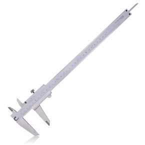 Vernier Caliper, DVLR-0605D 0-6 Inch/150 mm, Inch/Metric Conversion, Stainless Steel in Kuwait