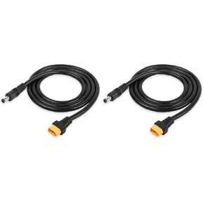 GINTOOYUN XT60 to DC5521 Power Cable, XT-60 Male to DC 5.5mm x 2.1mm Male Adapter Cord for FPV Goggles,etc. 1m in Kuwait