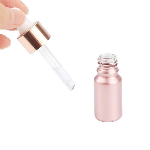 12 Pack Pink Glass Dropper Bottle Essential Oils Bottle With Glass Eye Dropper Perfume Sample Container Glass Vials For Liquids (50ml/1.7oz) in Kuwait
