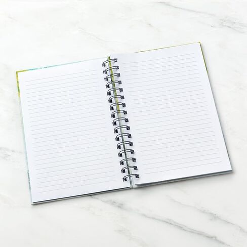 Willow Tree Butterfly Notebook, Lined, Spiral-bound, Hard-Cover Booklet to keep lists, thoughts, To-Dos and Reflections, Features Beautiful Image of Butterfly Carved Sculpture in Kuwait