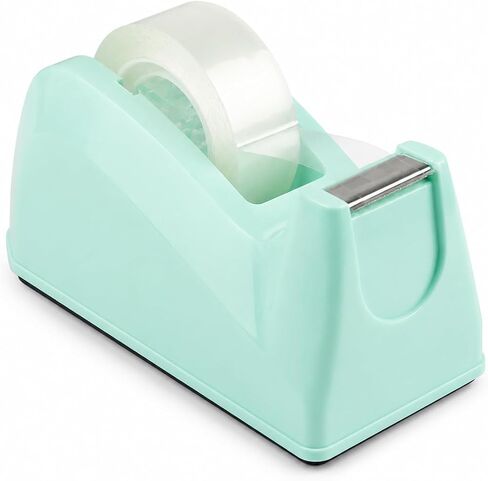 PinkTape Dispenser for Desk, Tape Holder for Office, Home & School, Durable and Stylish Office Supplies, Non-Skid Bas in Kuwait
