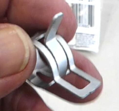 Fuel Line Steel Spring Clamp by Tech Team .47" (12 mm)), for Go Karts, Motorcycles, Boats, Fuel Filters, Rubber and Silicone Tubing, Includes 12 Tempered Steel Clamps, by Tech Team in Kuwait