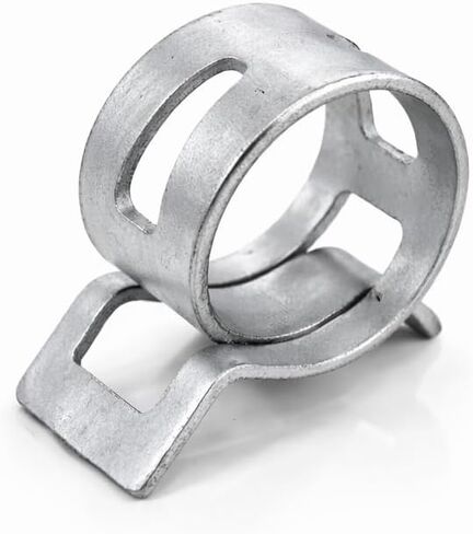 Fuel Line Steel Spring Clamp by Tech Team .47" (12 mm)), for Go Karts, Motorcycles, Boats, Fuel Filters, Rubber and Silicone Tubing, Includes 12 Tempered Steel Clamps, by Tech Team in Kuwait