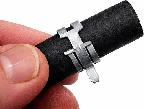Fuel Line Steel Spring Clamp by Tech Team .47" (12 mm)), for Go Karts, Motorcycles, Boats, Fuel Filters, Rubber and Silicone Tubing, Includes 12 Tempered Steel Clamps, by Tech Team in Kuwait