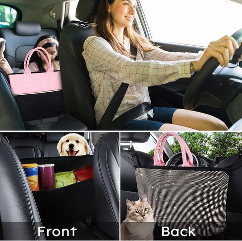 eing Car Organizers and Storage Purse Holder,Car Seat Back Net Handbag Accessories for Women,Gifts for Mom from Daughter, from Son,Mom Gifts,Birthday Gifts Presents for Mom,Black in Kuwait