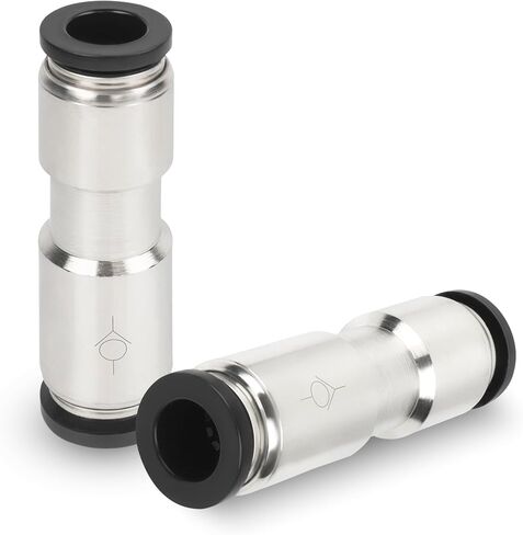 Pneumatic Push to Connect Fitting Check Valve 1/2" OD x 1/2" OD One-way Valve Pack of 2 in Kuwait