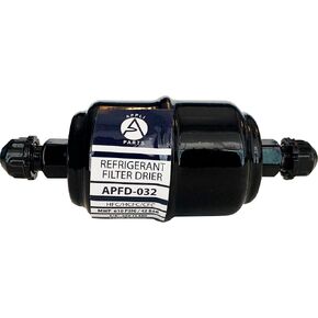 Appli Parts APFD-165 5/8 in Liquid Line Refrigerant AC Filter Drier hvac Refrigeration 165 SAE Flare connection universal unidirectional 6in long 3in wide in Kuwait