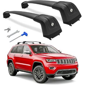 Roof Rack Cross Bars for 2021-2024 Jeep Grand Cherokee L & 2022-2024 Jeep Grand Cherokee WL with Lock for Roof Cargo Carrier Kayak Snowboard in Kuwait