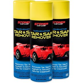 العناية بالسيارة 91154-6PK مزيل القطران والنسغ والأسفلت بوزن 10 أونصة، آمن على طلاء السيارات والكروم على السيارات والشاحنات والمركبات الترفيهية والدراجات النارية والقوارب، عبوة من 6 قطع in Kuwait
