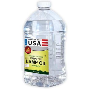 Citronella Scented Lamp Oil, 2 Liter - Smokeless and Odorless Insect and Mosquito Repellent Paraffin Lamp Oil for Indoor and Outdoor Lanterns, Torches, Oil Candle - by Ner Mitzvah in Kuwait