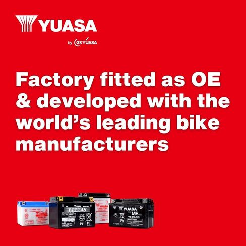 Yuasa YUAM720GZ GYZ20L Factory Activated GYZ Series AGM Battery in Kuwait