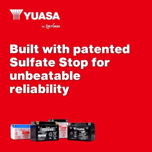 Yuasa YUAM720GZ GYZ20L Factory Activated GYZ Series AGM Battery in Kuwait