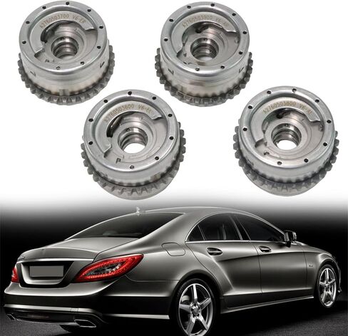 COPACHI 4 قطعة أدوات ضبط عمود الحدبات توقيت ترس ضرس 2720505347 2720506847 يناسب Benz C230 C350 E280 E350 R350 S500 CLK350 CLS350 GLK350 SLK350 3.0L 3.5L 5.5L M272 أجزاء ما بعد السوق in Kuwait