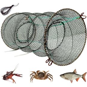Folded Minnow Trap Crab Trap 23.6in x 11.8 in Fishing Bait Trap in Kuwait