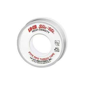 LA-CO 44095 Slic-Tite PTFE Pipe Thread Tape, Premium Grade [260" Length, 1/2" Wide], Pink in Kuwait