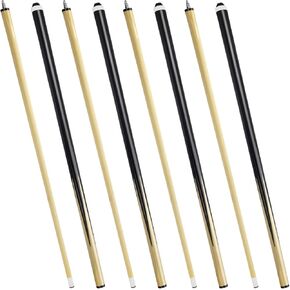 Billiard House Cue Sticks Pool Cues 4-Piece Billiard Tips 13mm House Bar Billiard Cue Sticks Hardwood Cues Set of 4 in Kuwait