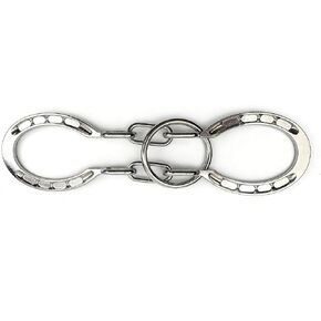 Traditional Brain Teaser, Classical Metal Horseshoe Puzzle (Silver, Normal) in Kuwait