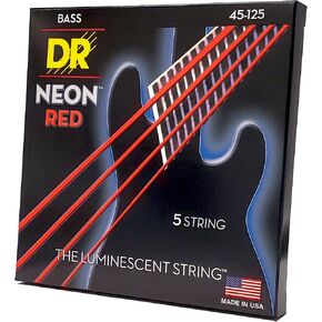 سلاسل جيتار DR Strings HI-DEF NEON Bass (NOB5-45) in Kuwait