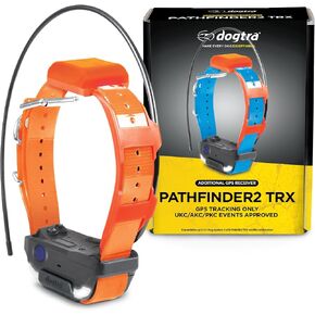 Dogtra Pathfinder 2 TRX Additional Receiver Dog GPS Tracker LED Light Orange Collar SmartWatch Compatible Rechargeable Waterproof Free Offline Maps No Subscription No Monthly Fee Smartphone Required in Kuwait
