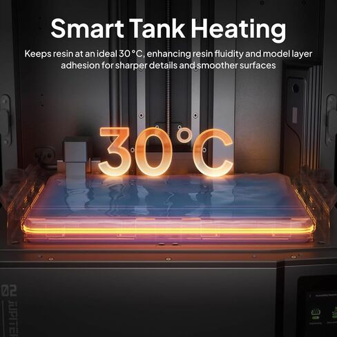 طابعة ELEGOO Jupiter SE ثلاثية الأبعاد، طابعة MSLA ثلاثية الأبعاد كبيرة مع شاشة LCD أحادية اللون مقاس 12.8 بوصة 6K، حجم طباعة 277.8 × 156.2 × 300 مم مكعب/10.94 × 6.15 × 11.81 بوصة in Kuwait