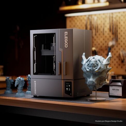 طابعة ELEGOO Jupiter SE ثلاثية الأبعاد، طابعة MSLA ثلاثية الأبعاد كبيرة مع شاشة LCD أحادية اللون مقاس 12.8 بوصة 6K، حجم طباعة 277.8 × 156.2 × 300 مم مكعب/10.94 × 6.15 × 11.81 بوصة in Kuwait
