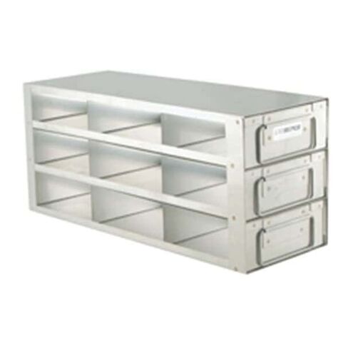 Argos RF342A Upright Freezer Rack for 2" Boxes, 12 Box Capacity, 3 x 4 Configuration in Kuwait