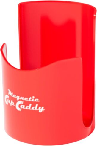 علبة أكواب مغناطيسية 07582X6 من Master Magnetics، طول 3.5 بوصة، عرض 3.5 بوصة، ارتفاع 4.625 بوصة، أحمر (عبوة من 6 قطع) in Kuwait