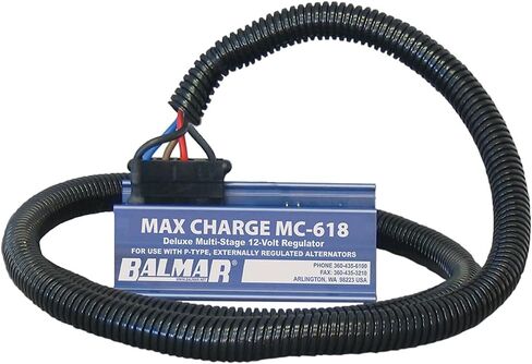 Balmar Max Charge MC618 Regulator 12V with Harness - MC-618-H in Kuwait