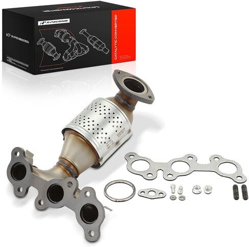 A-Premium Front Right Exhaust Manifold Catalytic Converter Kit Direct-Fit Compatible with Toyota Camry 2002-2006 & Lexus ES300 2002-2003, 3.0L, EPA Compliant, Replace# 1714020070, 1714020100 in Kuwait