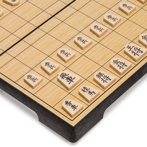 مجموعة ألعاب السفر المغناطيسية من Yellow Mountain Imports Shogi Japan Chess - 9.75 بوصة in Kuwait