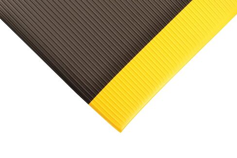 NoTrax 406 Razorback™ Ribbed Anti-Fatigue Mat, 2' X 6' Black in Kuwait