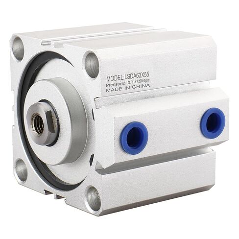 Baomain Compact Thin Air Cylinder SDA 63x50 63mm Bore 50mm Stroke PT1/4 Port in Kuwait